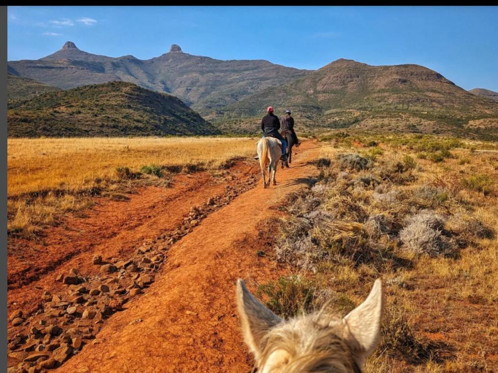 Twin Peaks Cottages And Horse Trekking Масеру Екстер'єр фото